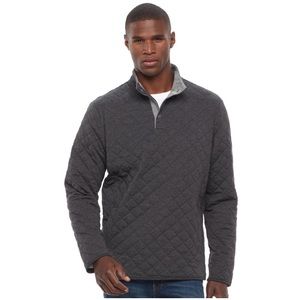 Croft and barrow quilted men’s top